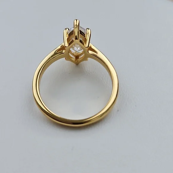 2ct Marquise Moissanite Solitaire Ring. Size 6 - Picture 11 of 11